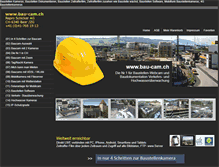 Tablet Screenshot of bau-cam.ch